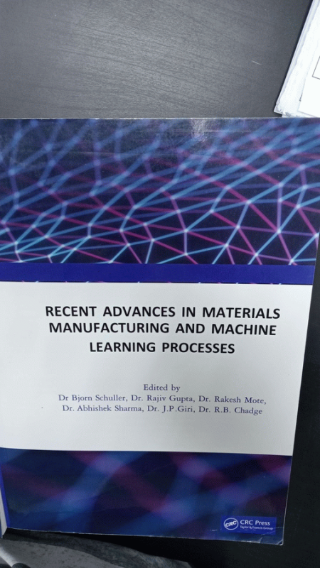 Recent Advances in Material, Manufacturing, and Machine Learning : Proceedings of 2nd International Conference (RAMMML-23) / Edited by Bjorn Schuller [and five others].
